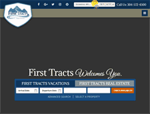 Tablet Screenshot of firsttracts.com